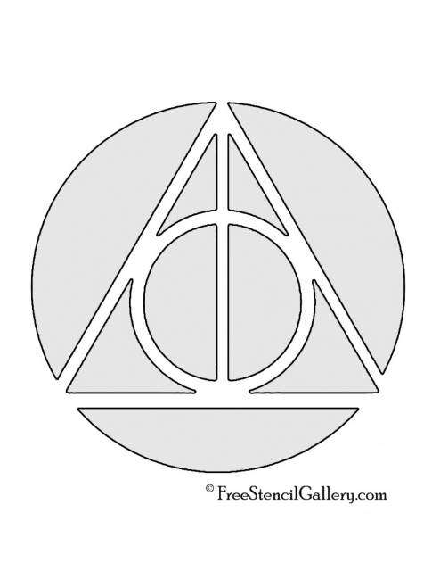 harry potter stencil